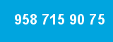 958 715 90 75 958 715 90 75
